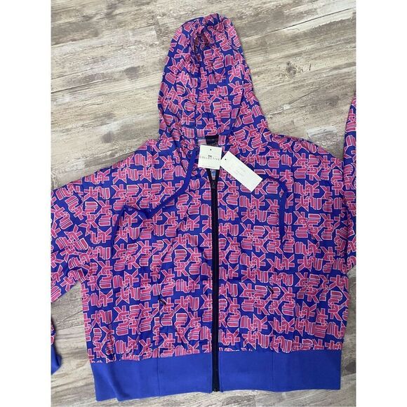 PSK Collective Cropped Hoodie Anorak Jacket Full Zip Women’s Sz XXL - Picture 2 of 5